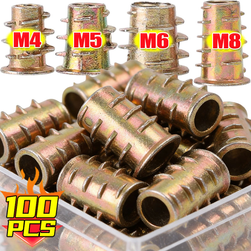 Furniture Hardware Threaded Inserts - Tuercas de inserción roscadas M4 M5