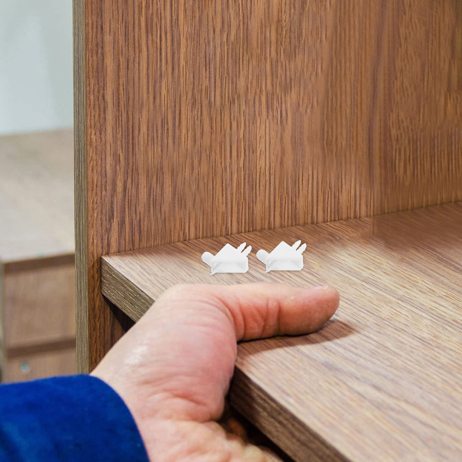 Shelf Peg Support - Soportes de esquina de ángulo recto