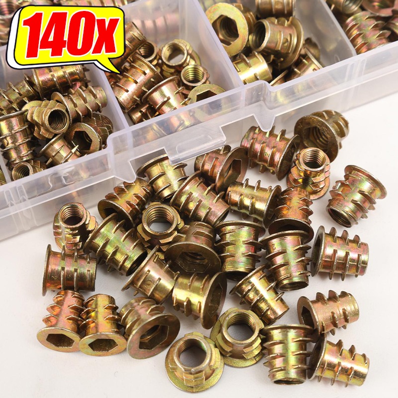 Furniture Hardware Threaded Inserts - Insertos Roscados de Acero al Carbono,