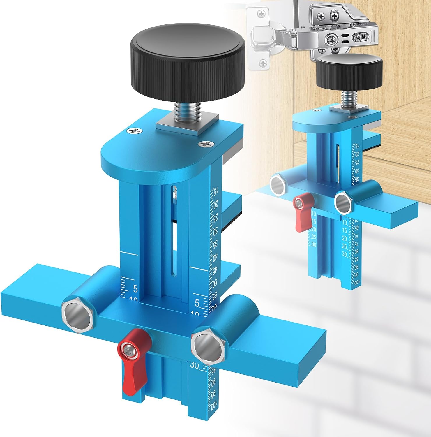 Furniture Hardware Jig - Plantilla de montaje 3 en 1