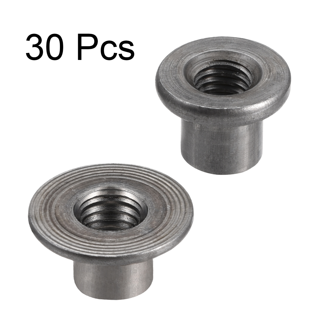 Furniture Hardware Threaded Inserts - 30 unidades de tuercas en T
