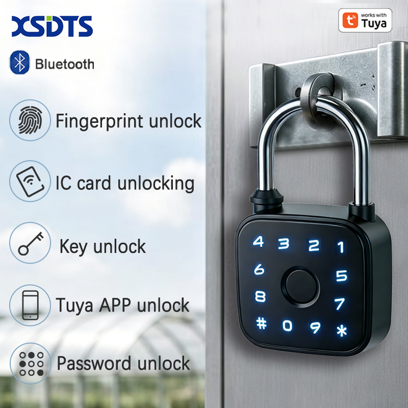 Cabinet Lock Key - Candado Inteligente Tuya, con Huella Dactilar,