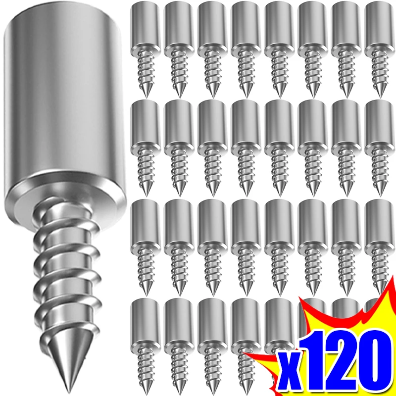 Shelf Peg Support - 120/10PCS Tornillos autorroscantes para soportes de