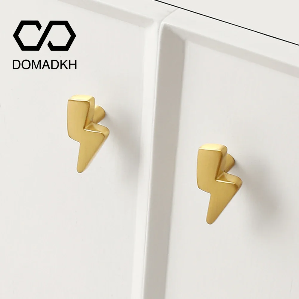 Perillas de gabinete de latón  - Unique Furniture Hardware reseña y precio