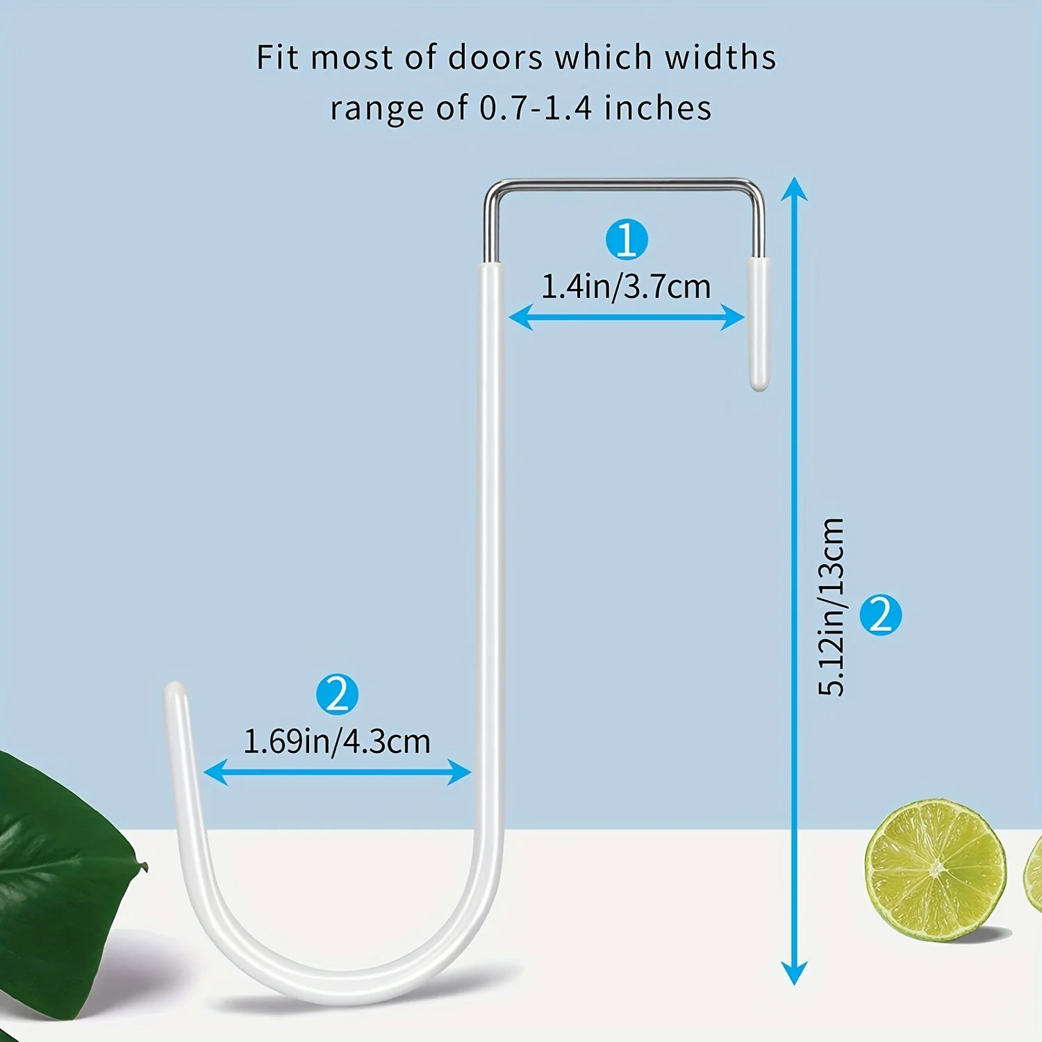 4 uds. Ganchos para colgar en  - Door Stopper Heavy reseña y precio