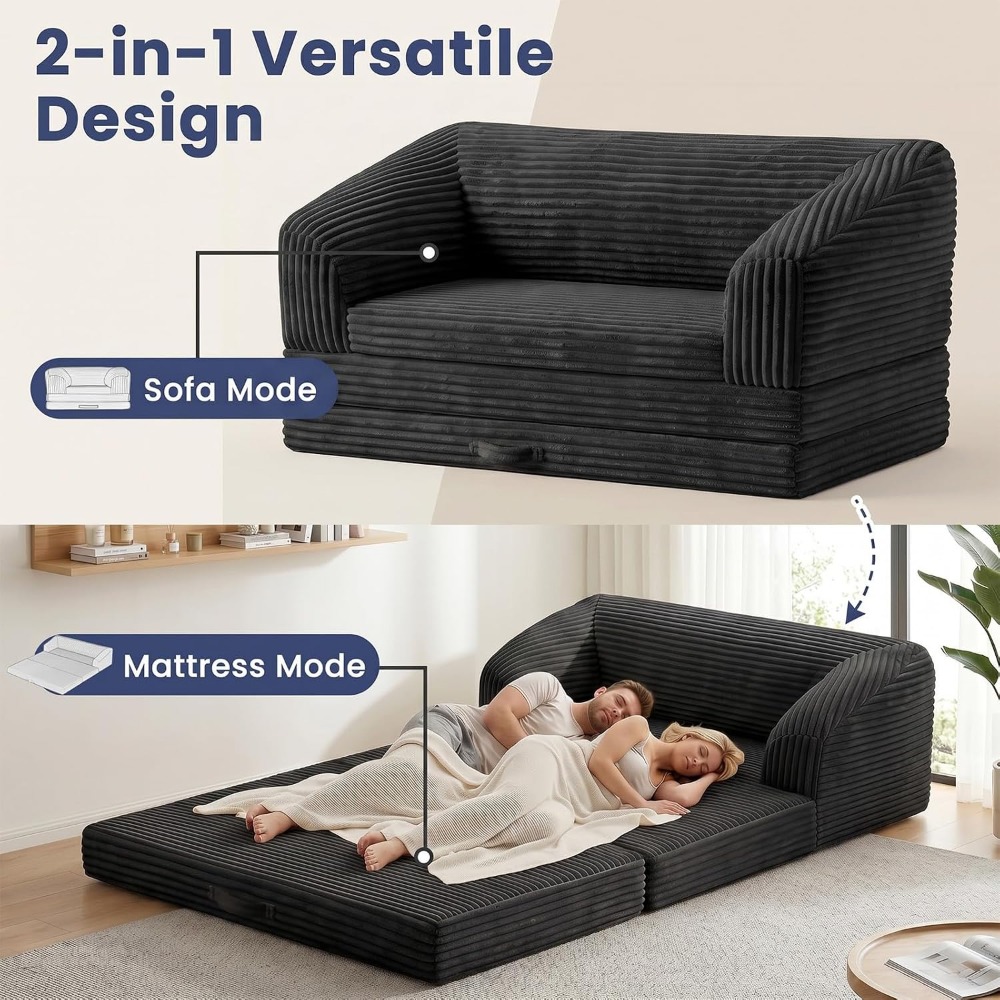 Sofá Cama Convertible de Tres  - Furniture Hardware For Bed reseña y precio