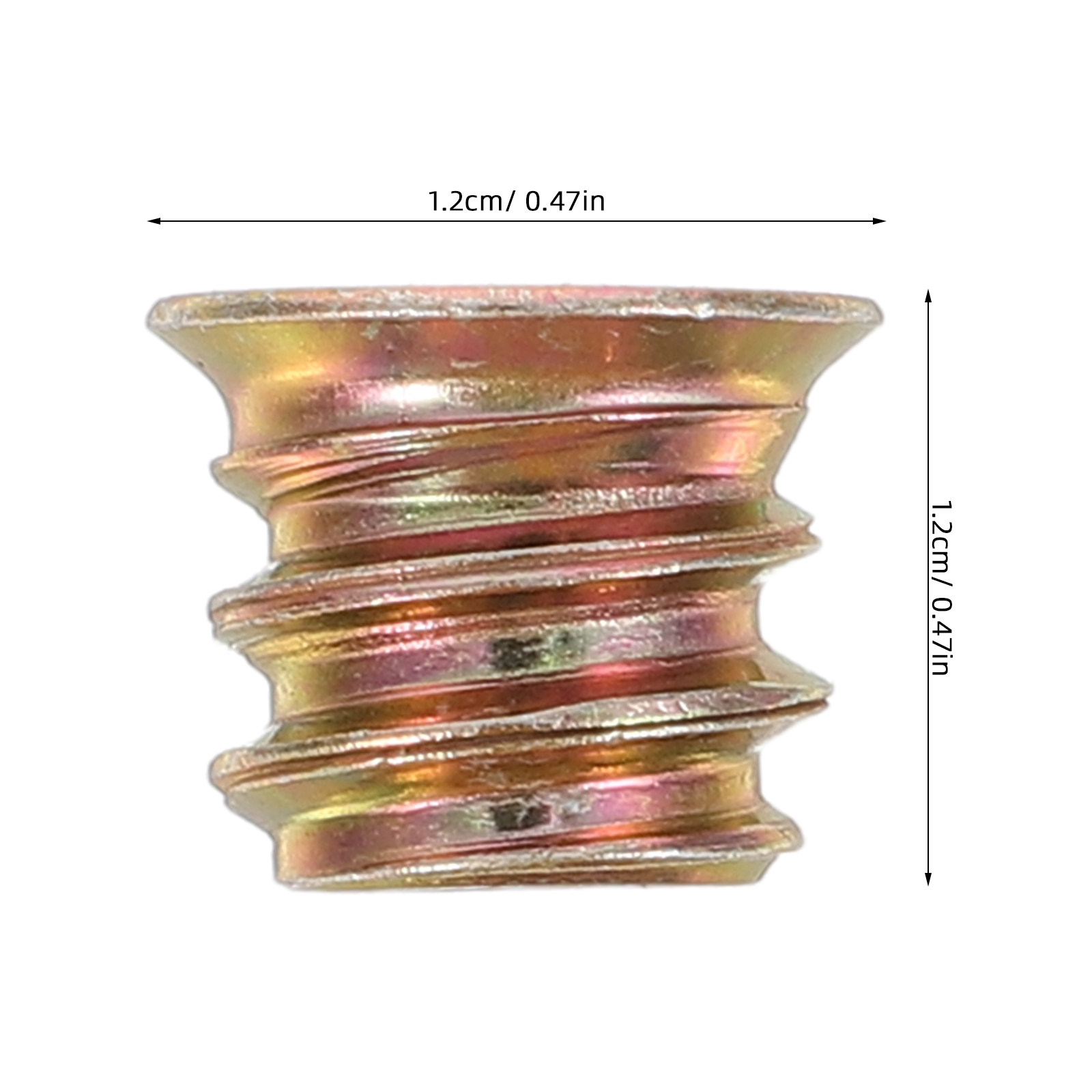 50 piezas de tuercas de inserc - Furniture Hardware Threaded Inserts reseña y precio