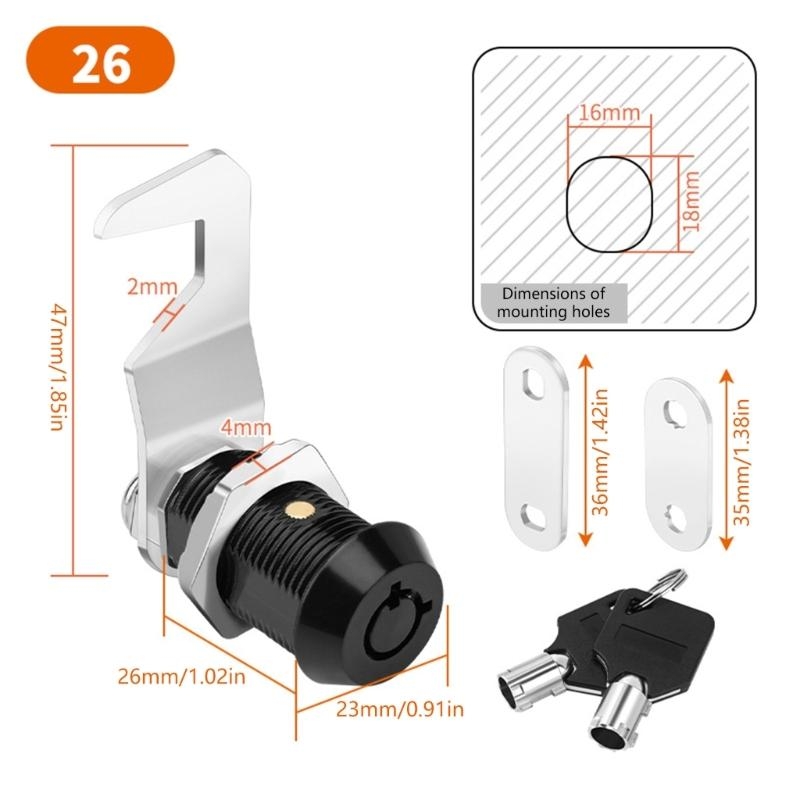 652F actualizaciones bloqueo d - Cabinet Lock Key reseña y precio