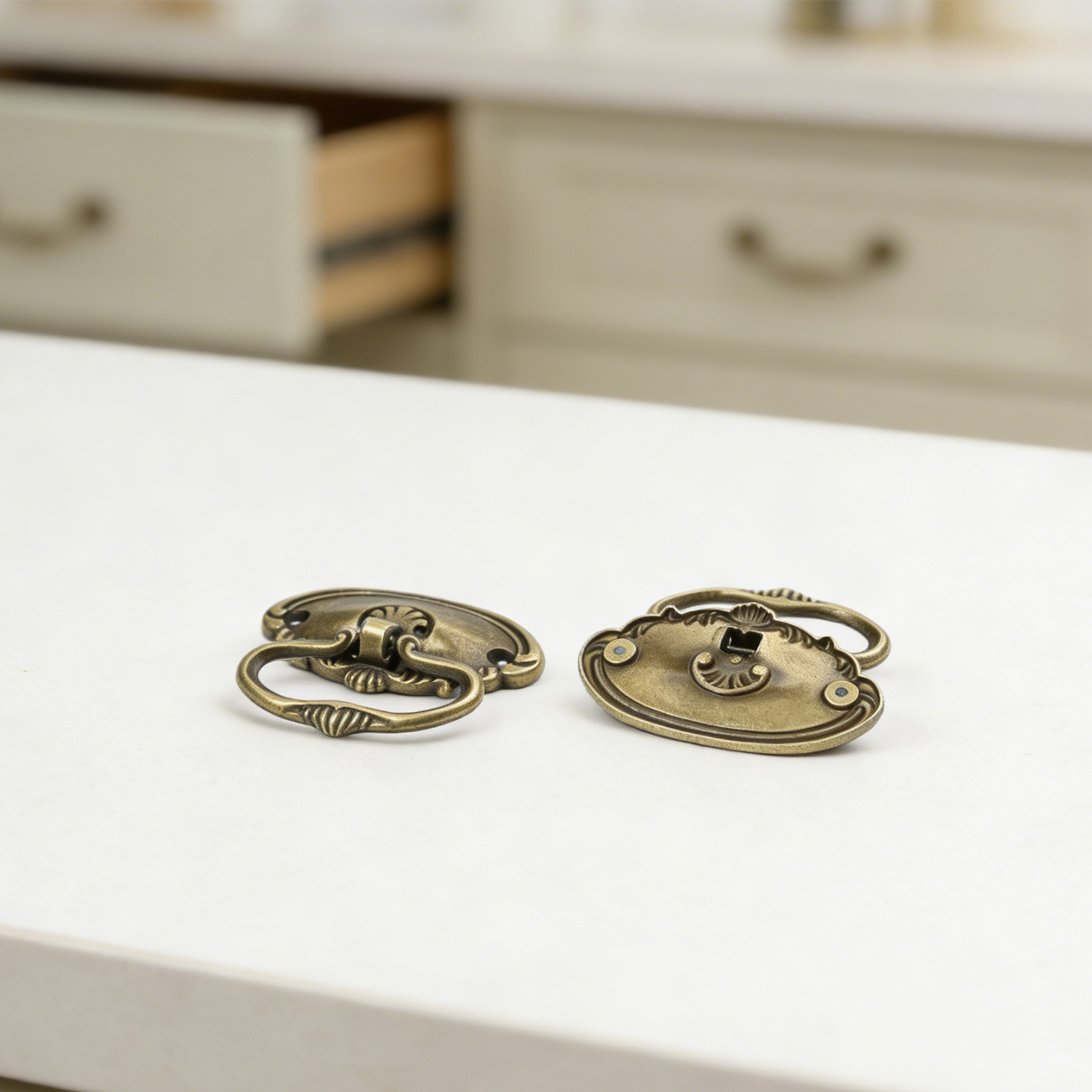 Manijas de bronce para muebles - Unique Furniture Hardware reseña y precio