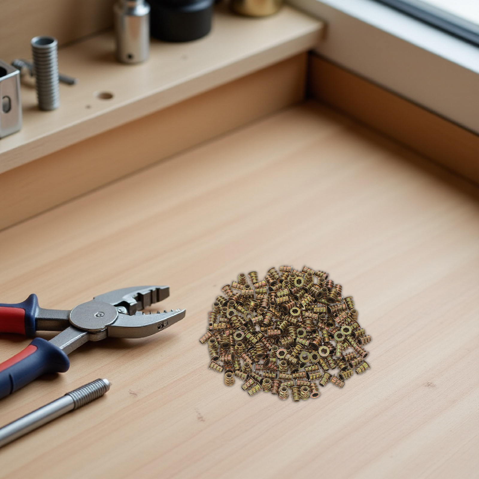200 Piezas de Insertos Roscado - Furniture Hardware Threaded Inserts reseña y precio