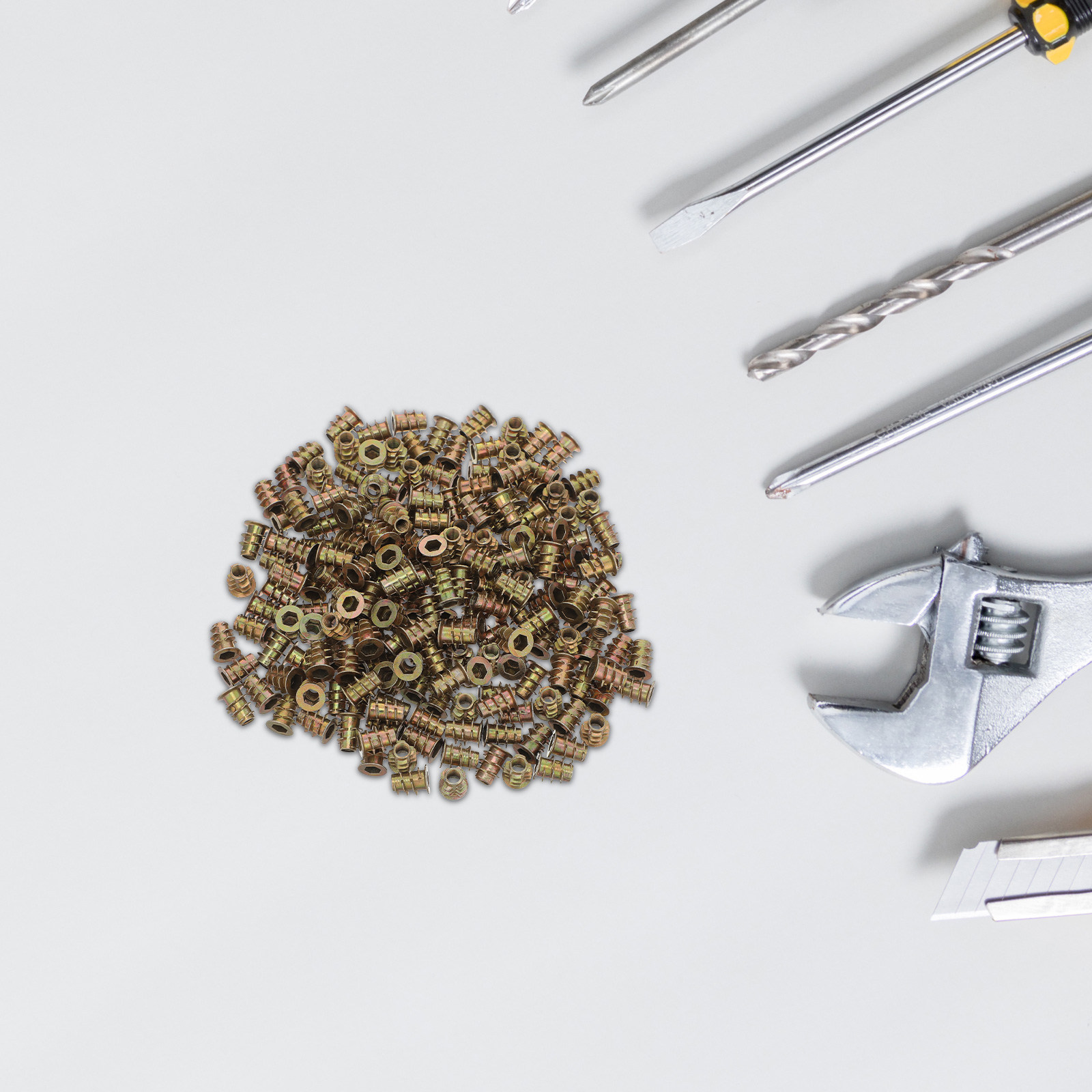 200 Piezas de Insertos Roscado - Furniture Hardware Threaded Inserts reseña y precio