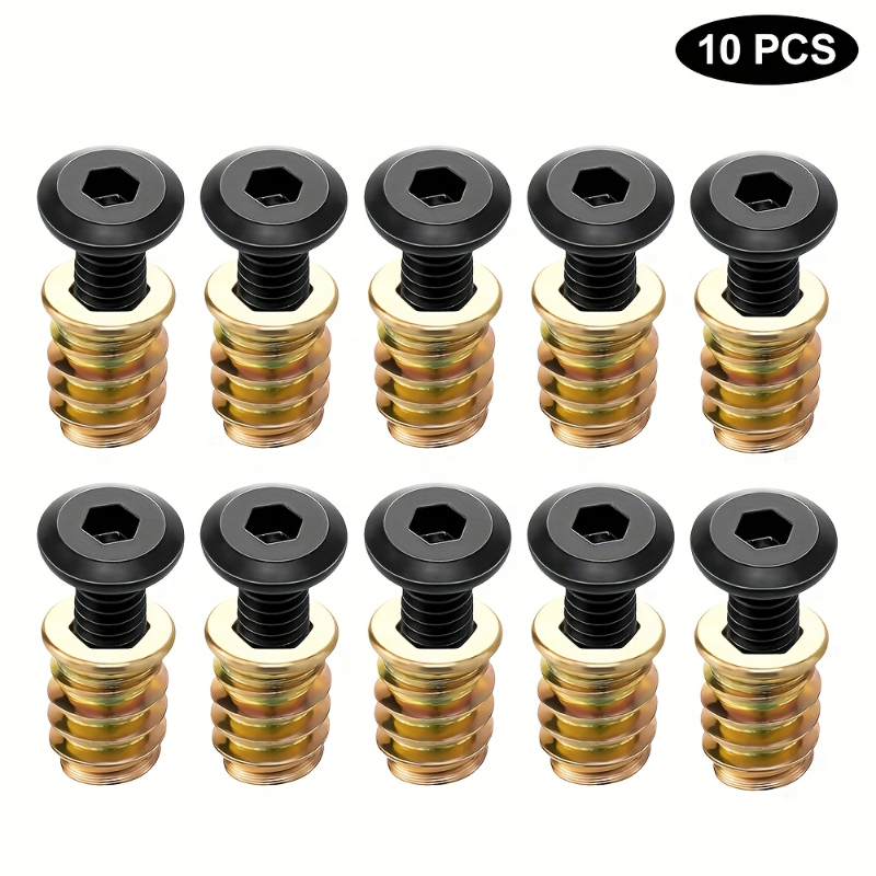 Kit de herramientas de combina - Furniture Hardware Threaded Inserts reseña y precio