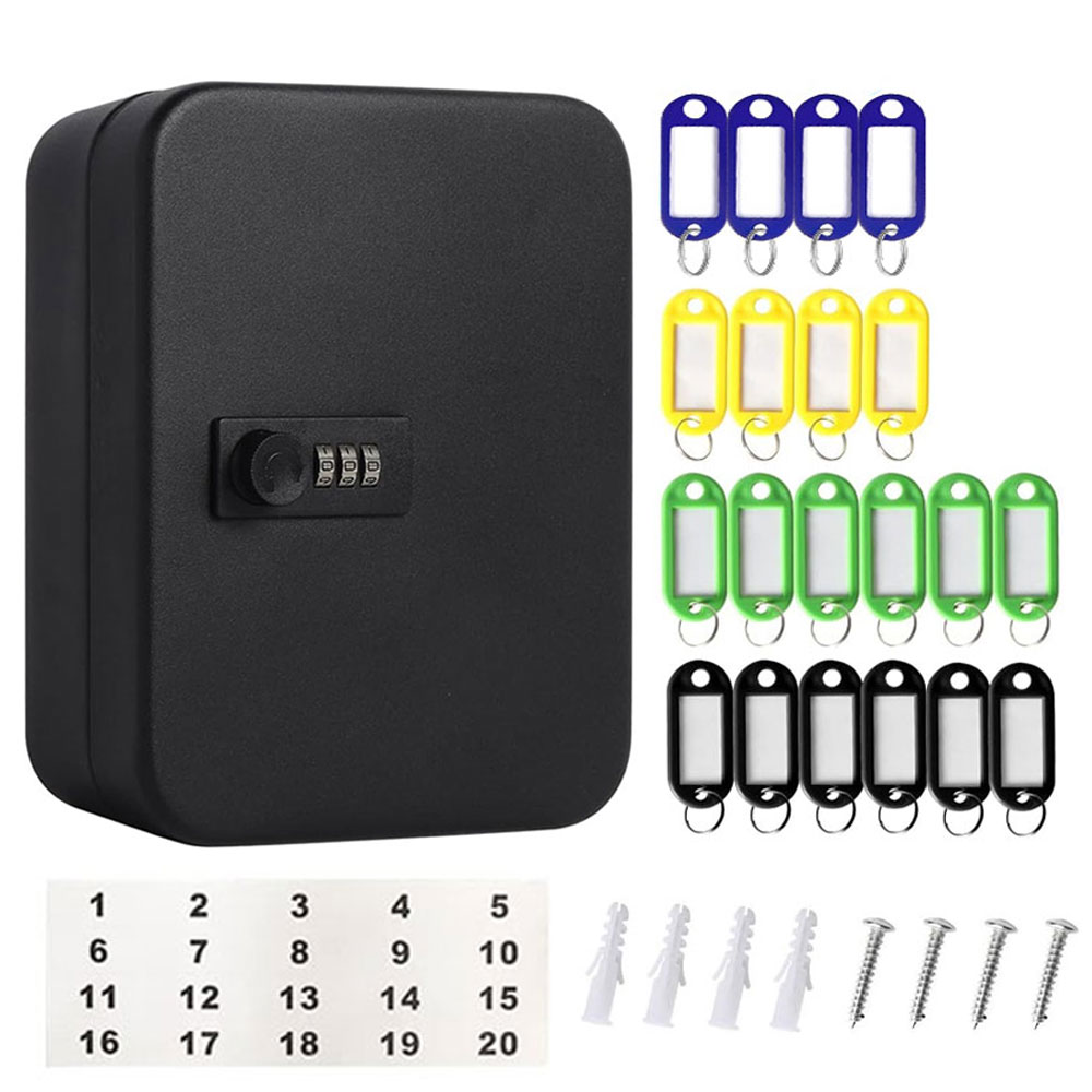 Caja de seguridad negra para l - Cabinet Lock Key reseña y precio
