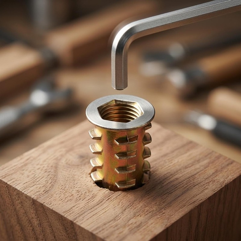 Insertos Roscados de Acero al  - Furniture Hardware Threaded Inserts reseña y precio