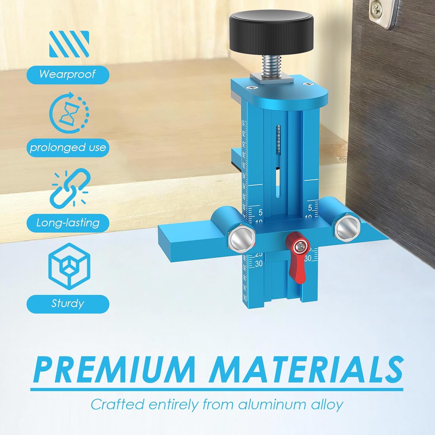Plantilla de montaje 3 en 1 pa - Furniture Hardware Jig reseña y precio