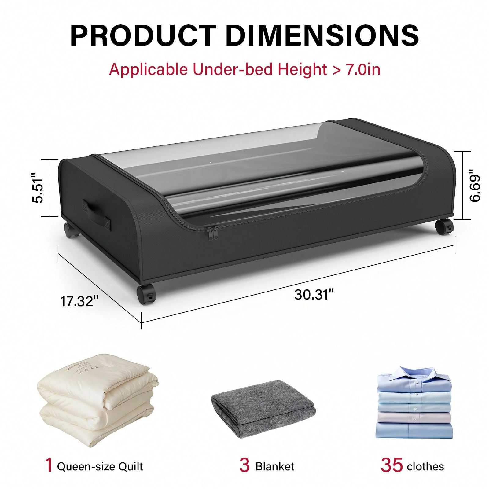 Organizador de almacenamiento  - Furniture Hardware For Bed reseña y precio