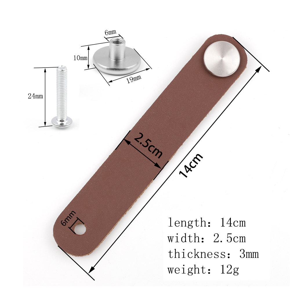 Perillas de cuero para armario - Furniture Hardware In China reseña y precio