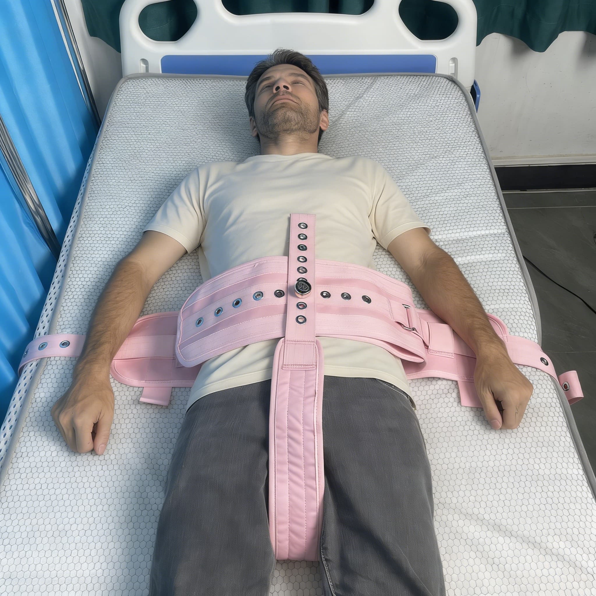 Cinturón de sujeción rosa para - Furniture Hardware For Bed reseña y precio