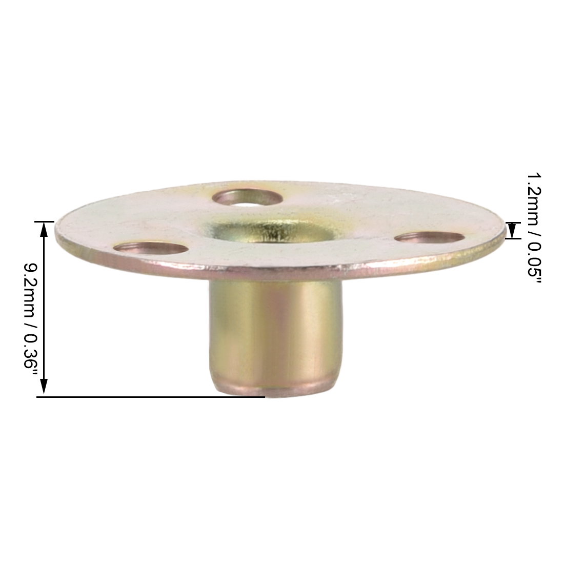Tuerca en T de acero al carbon - Furniture Hardware Threaded Inserts reseña y precio
