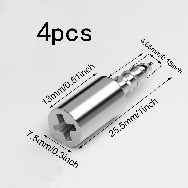 4 Piezas de Soportes Metálicos - Shelf Peg Support reseña y precio