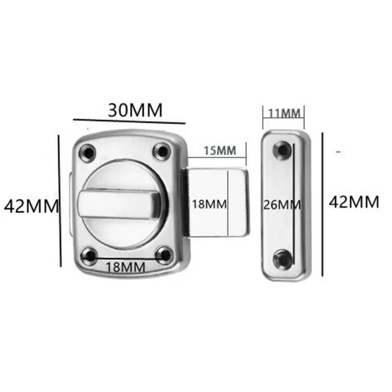 Pestillo de puerta de metal fu - Door Stopper Heavy reseña y precio