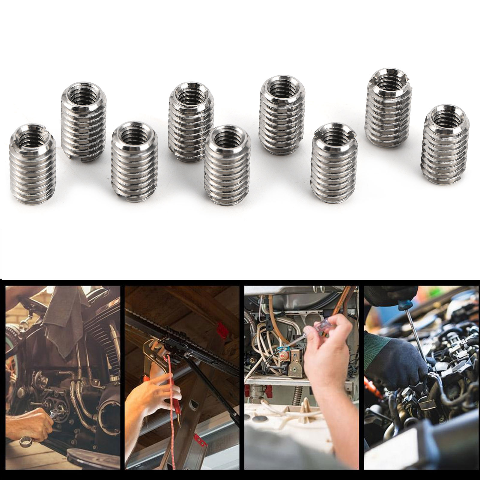 10 Piezas de Tuercas Reductora - Furniture Hardware Threaded Inserts reseña y precio