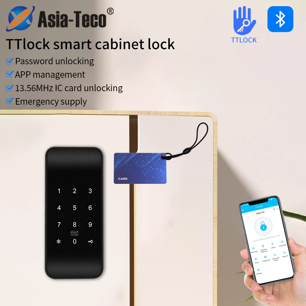 TTLOCK cerradura de cajón inte - Cabinet Lock Key reseña y precio